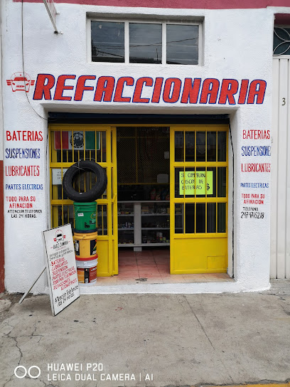 Refaccionaria Baez Zamora en Huamantla