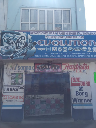 Refacciones Para Transmisiones Automaticas y Direcciones Hidraulicas Evolution en Tlaxcala