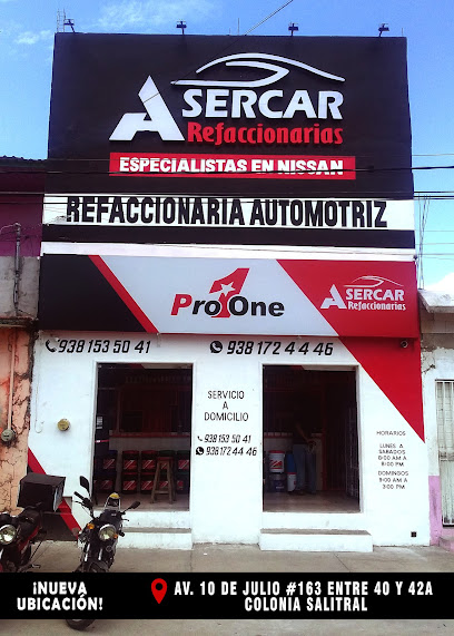 Asercar Refaccionarias (La 40) en Ciudad del Carmen
