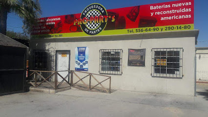 Pro Parts, Proveedora de Partes en Mexicali