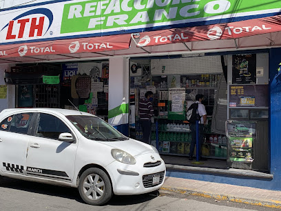 Refaccionaria Franco en Cuauhtémoc