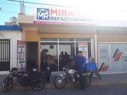 Refaccionaria Miranda en Culiacán