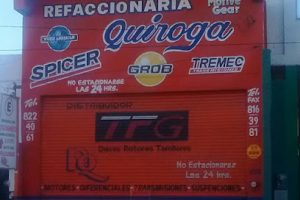 Refaccionaria Quiroga en San Luis Potosí