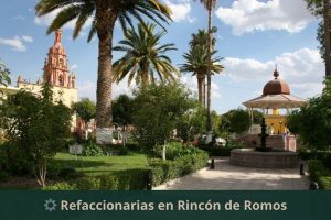 Refaccionarias en Rincón de Romos