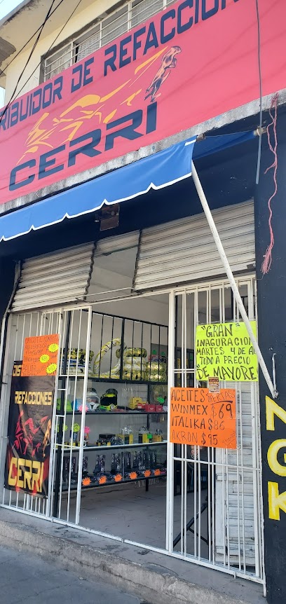 Distribuidora de Refacciones Cerri (Motocicletas y Motonetas) en Valle de Chalco Solidaridad