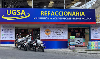 Refaccionaria Ugsa Naucalpan - Amortiguadores y Suspensión Syd y Grob - Refacciones Originales Nissan Chevrolet en Naucalpan