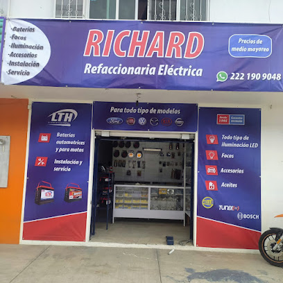 Refaccionaria y Servicio Eléctrico Richard en San Andrés Cholula