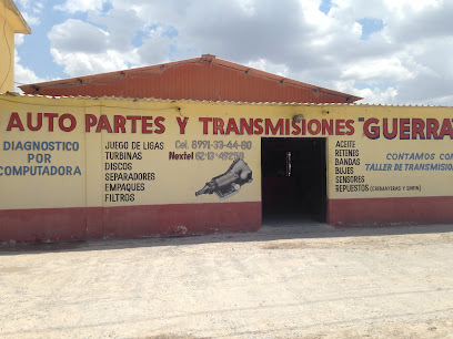 Autopartes Guerra en Río Bravo