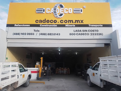 Cadeco Refacciones Para Maquinaria Pesada en Matehuala