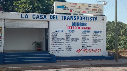 Refaccionaria La Casa del Transportista Minsur en Minatitlán