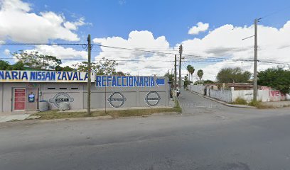 Refaccionaria Nissan y Taller Zavala en Matamoros