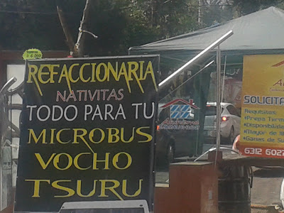 Refaccionaria Nativitas en Xochimilco