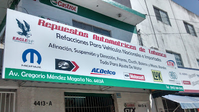RA Repuestos Automotrices en Villahermosa