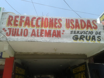 Refacciones Usadas Julio Alemán en Minatitlán